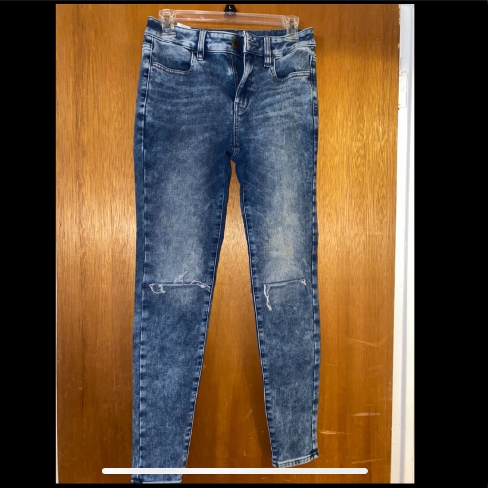 American eagle high waisted jeans